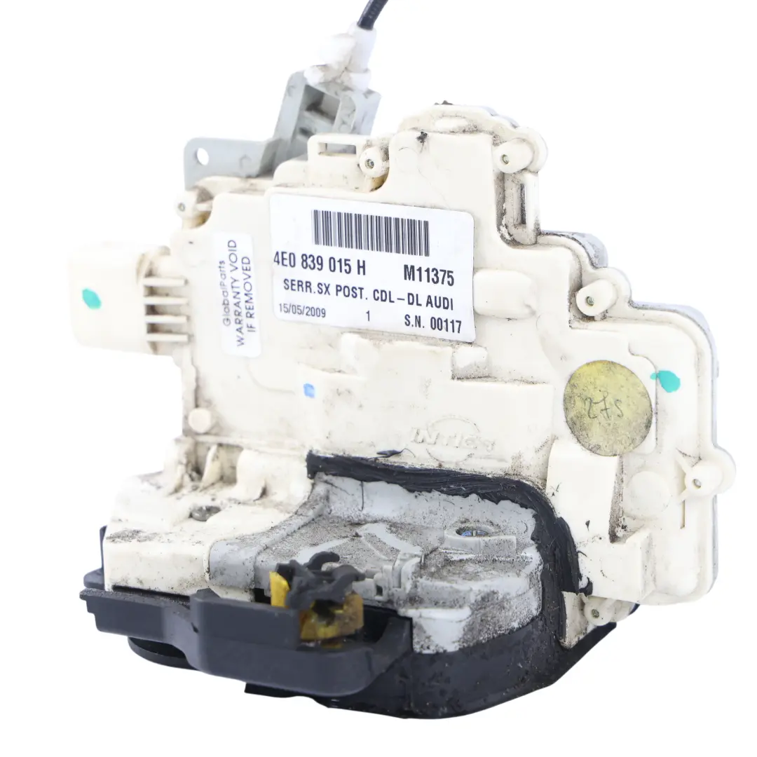 Volkswagen Caddy C20 Audi A8 D3 Door Lock Mechanism Rear Left N/S - SKU 4E0839015H - Part number 4E0839015H