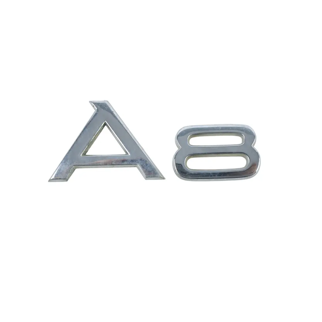 Audi A8 D3 Emblema Letras Portón Trasero Maletero A8 - SKU 4E0853741 - Número de pieza 4E0853741