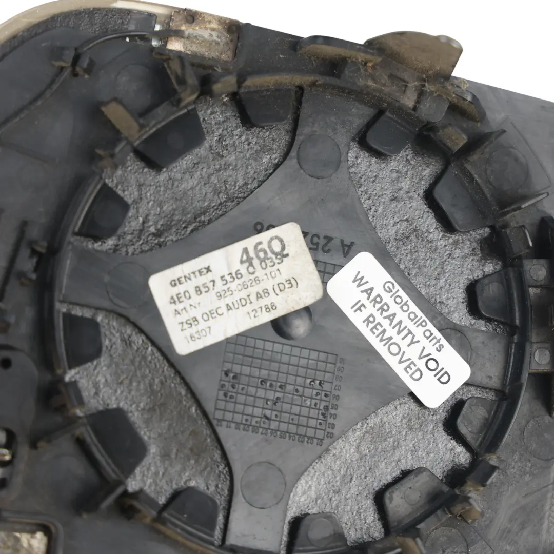 Audi A8 D3 Spiegelglas Asphärisch Weitwinkel Abblendbar Rechts - SKU 4E0857536Q - Teilenummer 4E0857536Q