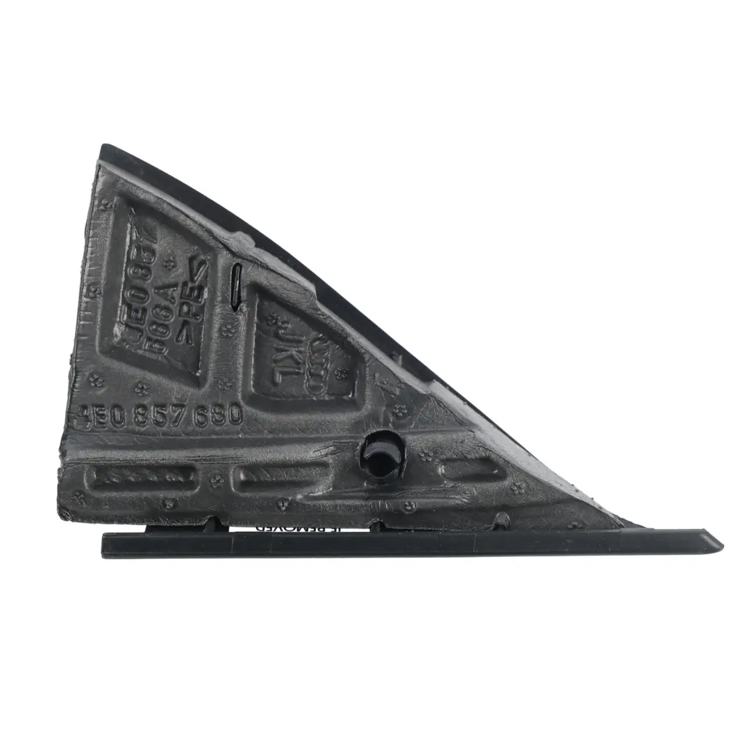 Türverkleidung Abdeckung Dreieck Blende Rechts für Audi A8 D3 mit Teilenummer 4E0857570 Audi A8 D3 Türverkleidung Abdeckung Dreieck Blende Rechts - SKU 4E0857570 - Teilenummer 4E0857570