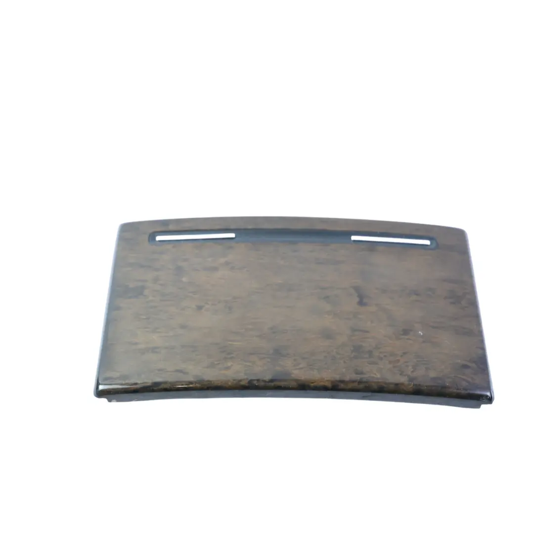 Centre Console Ashtray Storage Cover Panel Wood Effect to Audi A8 D3 with Part number 4E0857968C Audi A8 D3 Centre Console Ashtray Storage Cover Panel Wood Effect - SKU 4E0857968C - Part number 4E0857968C