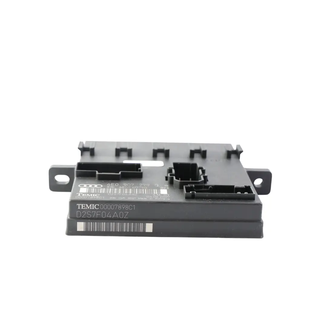 Audi A8 D3 Body Control Comfort Unit Module BCM Convenience Unit ECU - SKU 4E0907279Q - Part number 4E0907279Q
