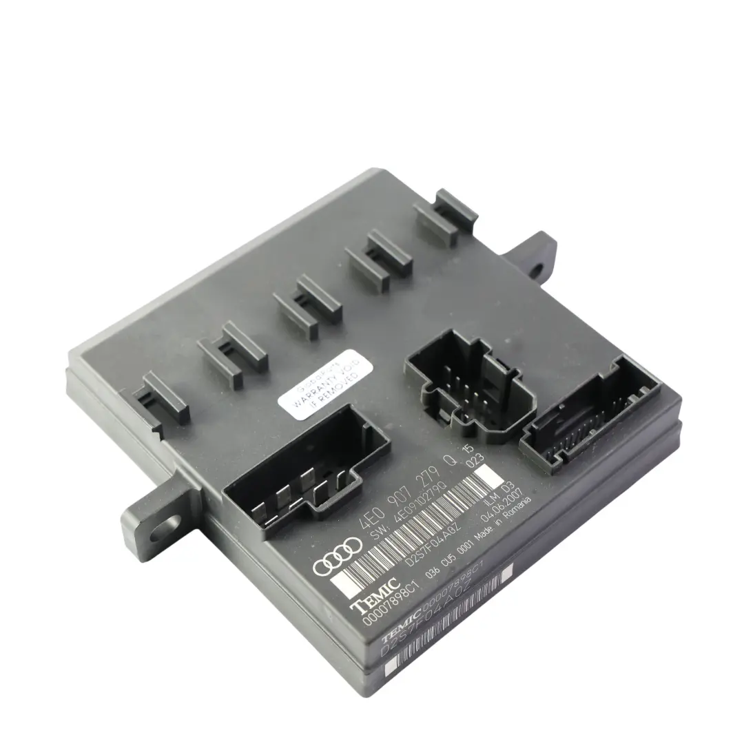 Audi A8 D3 Body Control Comfort Unit Module BCM Convenience Unit ECU - SKU 4E0907279Q - Part number 4E0907279Q
