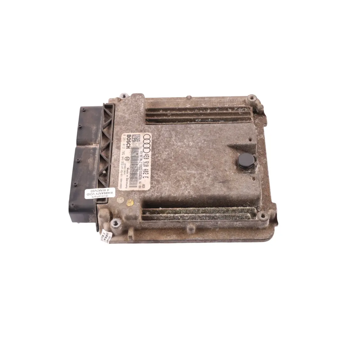 Audi A8 D3 Engine Control Unit ECU 232HP 3.0 Diesel ASB Automatic - SKU 4E0910402E - Part number 4E0910402E