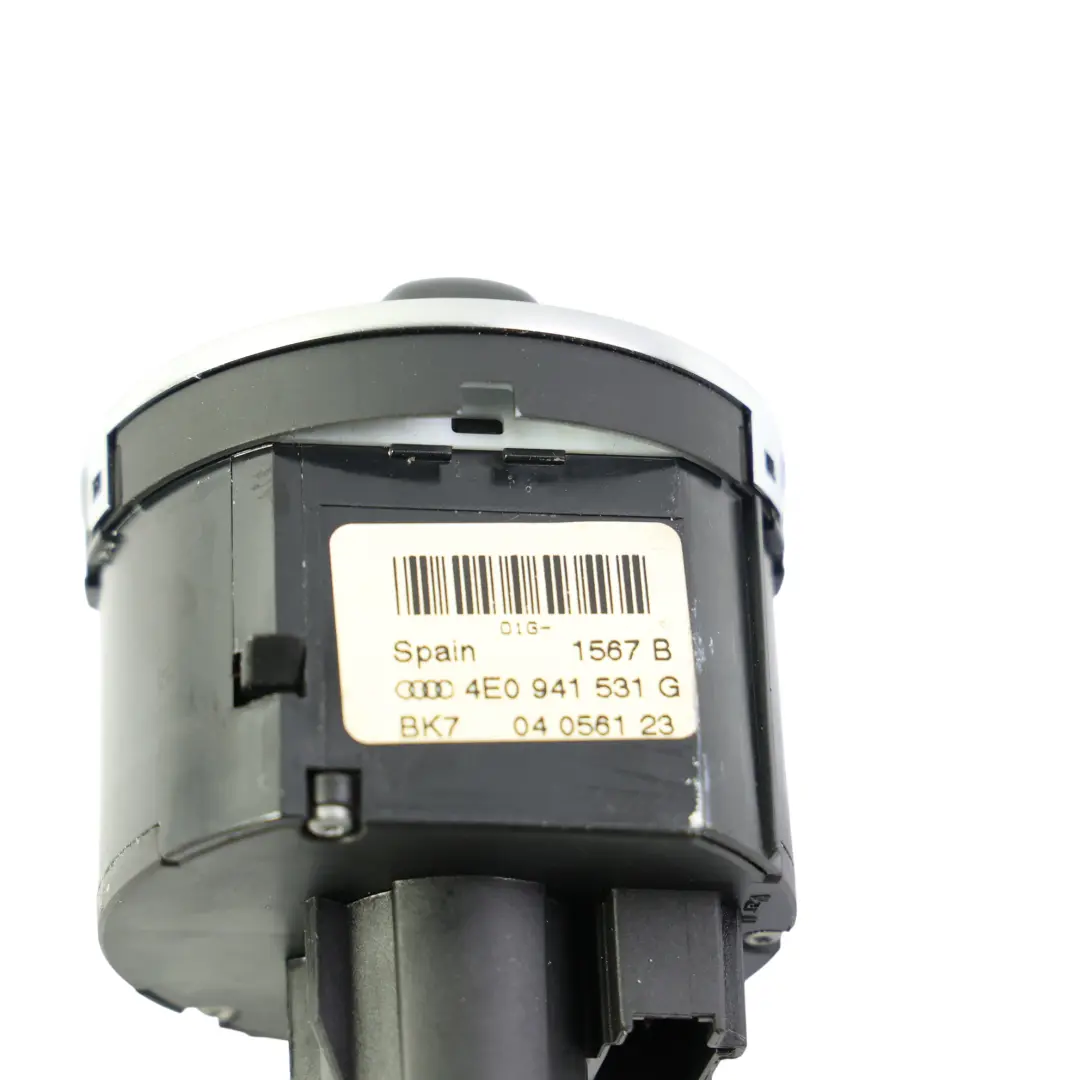 Interruttore Controllo Fari Nero Soul per Audi A8 D3 A8 Sport T con numero di parte 4E0941531G Audi A8 D3 A8 Sport T Interruttore Controllo Fari Nero Soul - SKU 4E0941531G - Numero di parte 4E0941531G