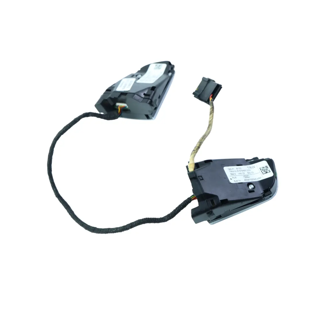 Audi A4 B8 Steering Wheel Multifunction Control Switch Button Set - SKU 4E0951527AD-1 - Part number 4E0951527AD