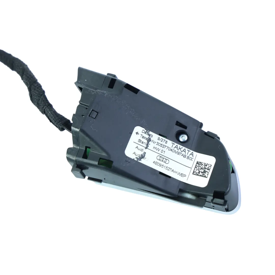 Interruptores Botones Control Volante para Audi A3 8P A4 B8 A5 8T A6 C6 con número de pieza 4E0951527AH Audi A3 8P A4 B8 A5 8T A6 C6 Interruptores Botones Control Volante - SKU 4E0951527AH-1 - Número de pieza 4E0951527AH