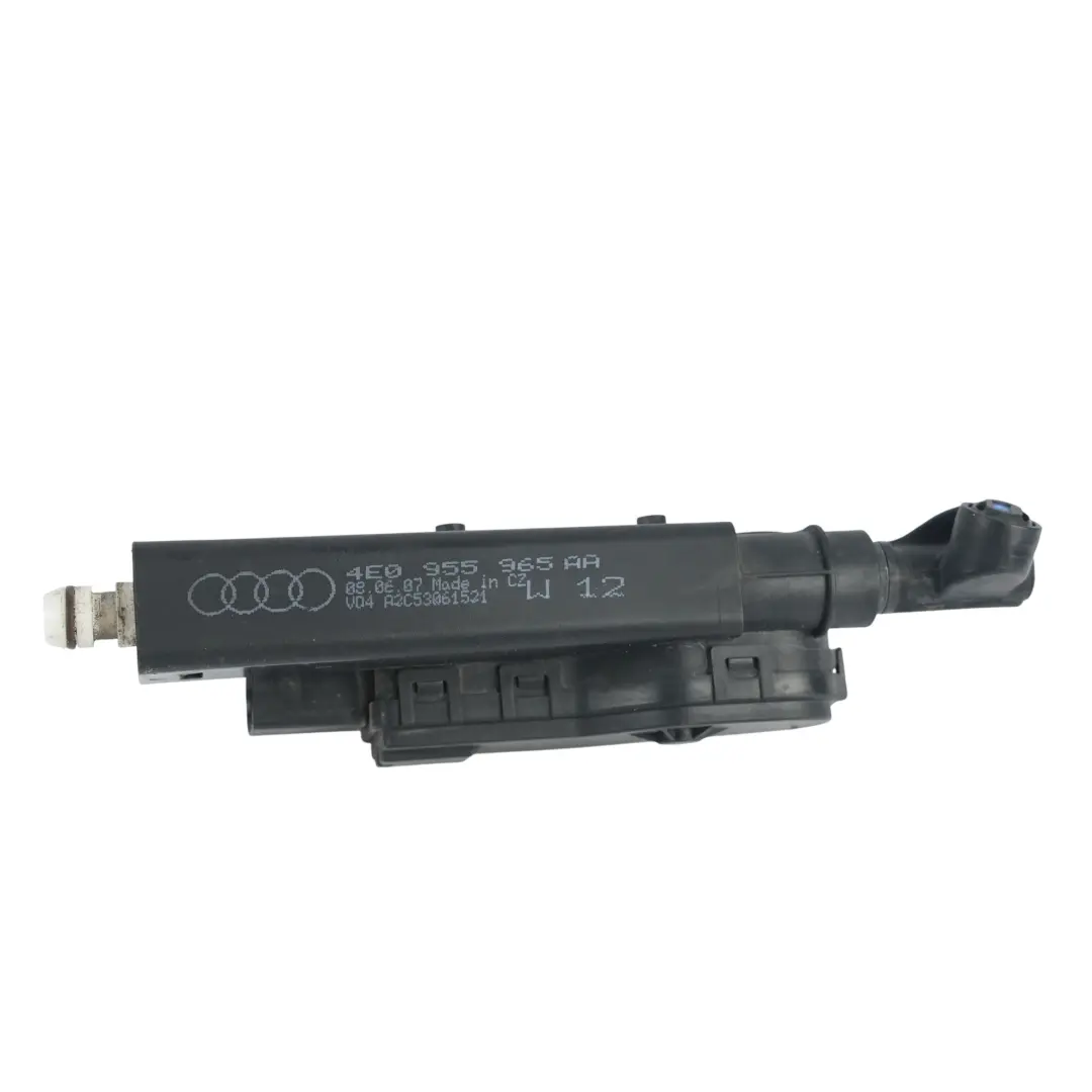 Headlight Washer Nozzle Lift Cylinder Left Right N/O/S to Audi A8 D3 with Part number 4E0955965AA Audi A8 D3 Headlight Washer Nozzle Lift Cylinder Left Right N/O/S - SKU 4E0955965AA - Part number 4E0955965AA