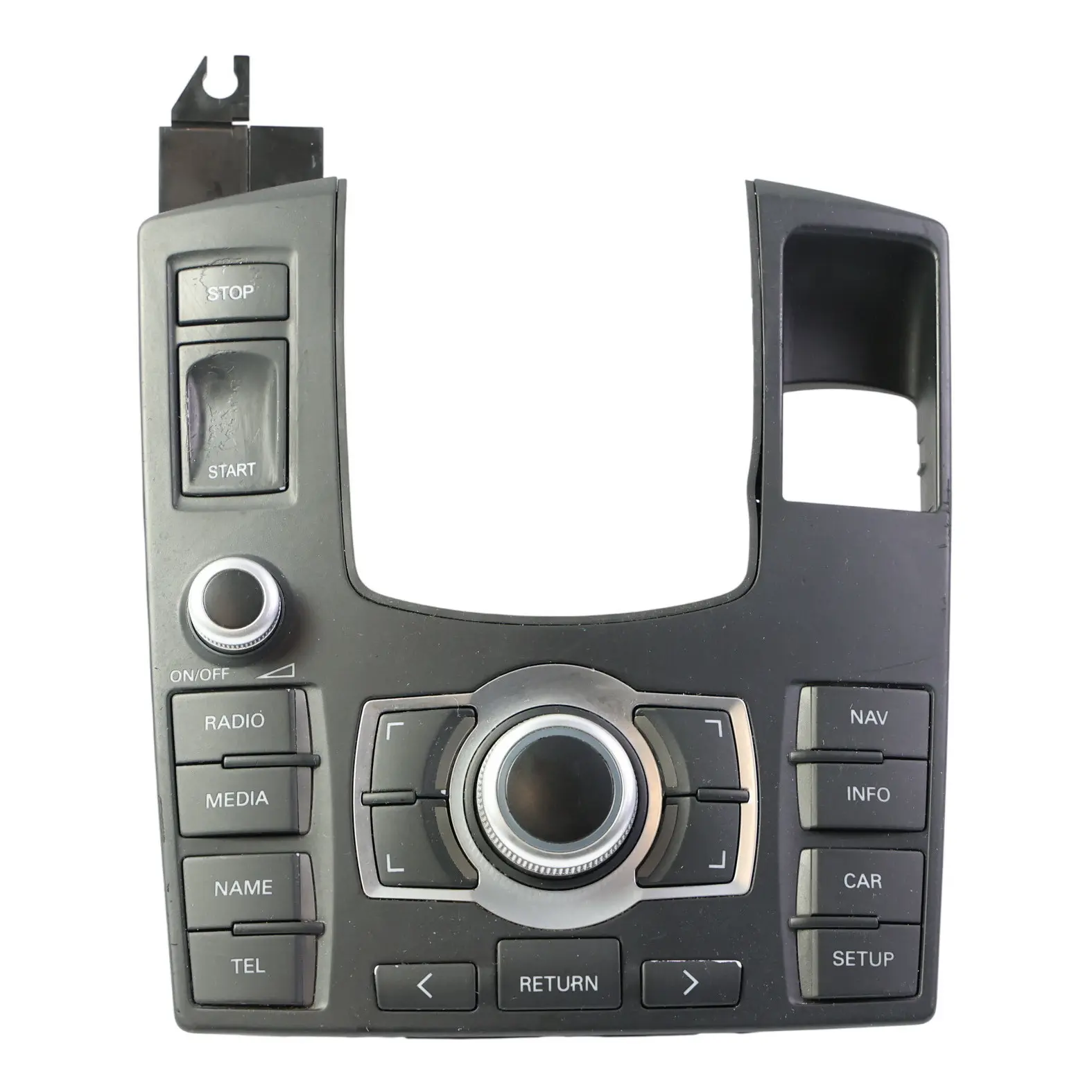 Audi A8 D3 Centre Console MMI Head Unit Control Panel Switches 4E2919612B