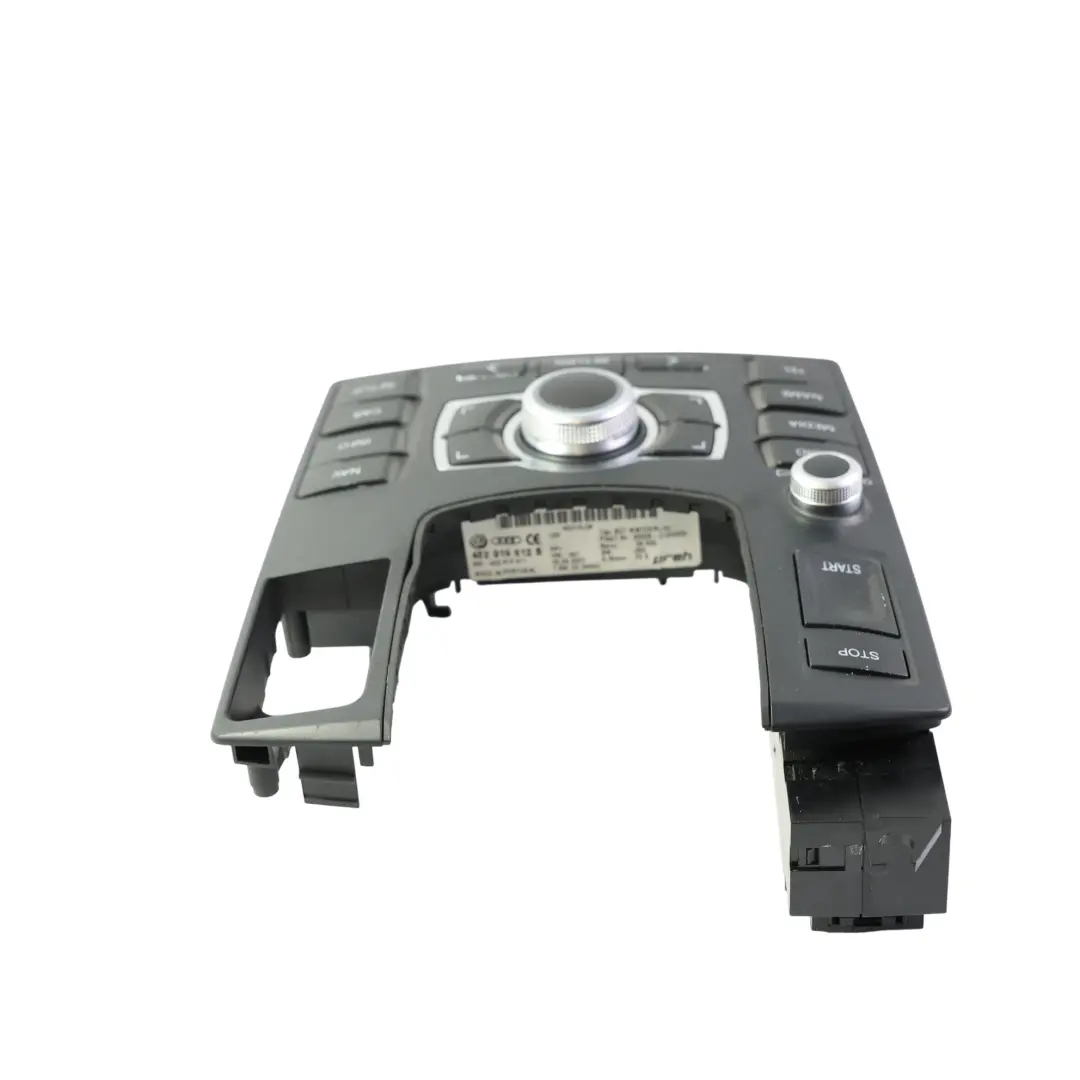 Audi A8 D3 Centre Console MMI Head Unit Control Panel Switches - SKU RHD-4E2919612B - Part number 4E2919612B