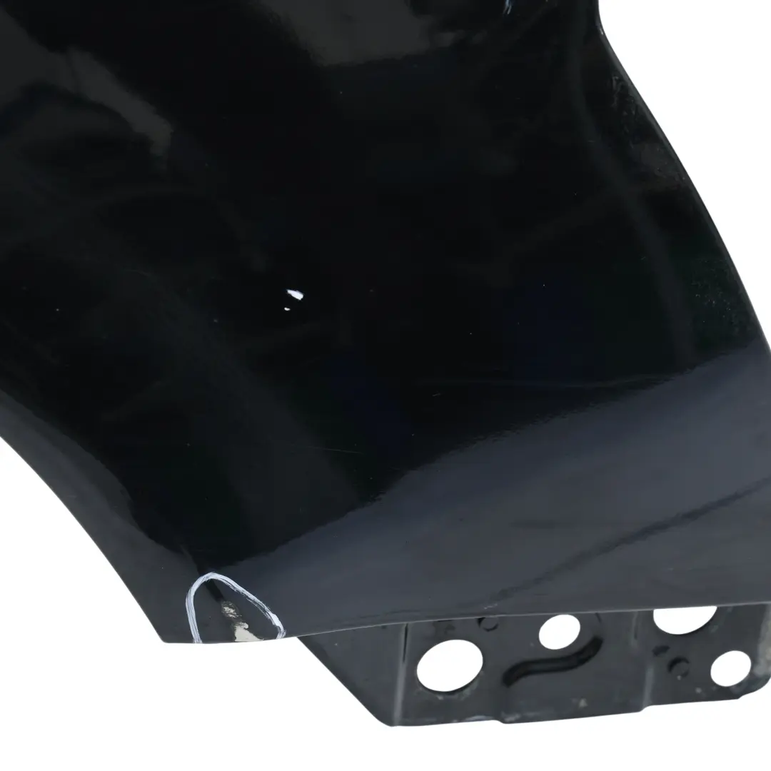 Audi A6 C6 Kotflügel Vorne Rechts Brillantschwarz Metallic Y9B - SKU 4F0821104A-BBL2 - Teilenummer 4F0821104A