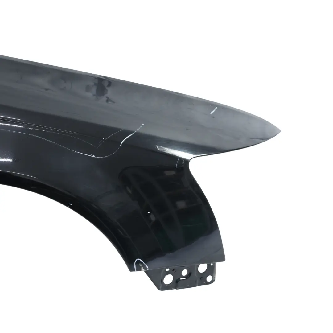 Audi A6 C6 Side Panel Wing Fender Front Right O/S Brilliant Black Metallic - Y9B - SKU 4F0821104A-BBL2 - Part number 4F0821104A