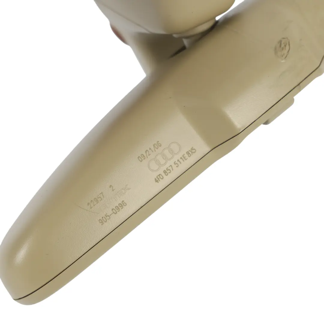 Audi A3 8P A4 B7 Rétroviseur Intérieur Anti-Éblouissement Beige - SKU 4F0857511E-3 - Numéro de pièce 4F0857511E