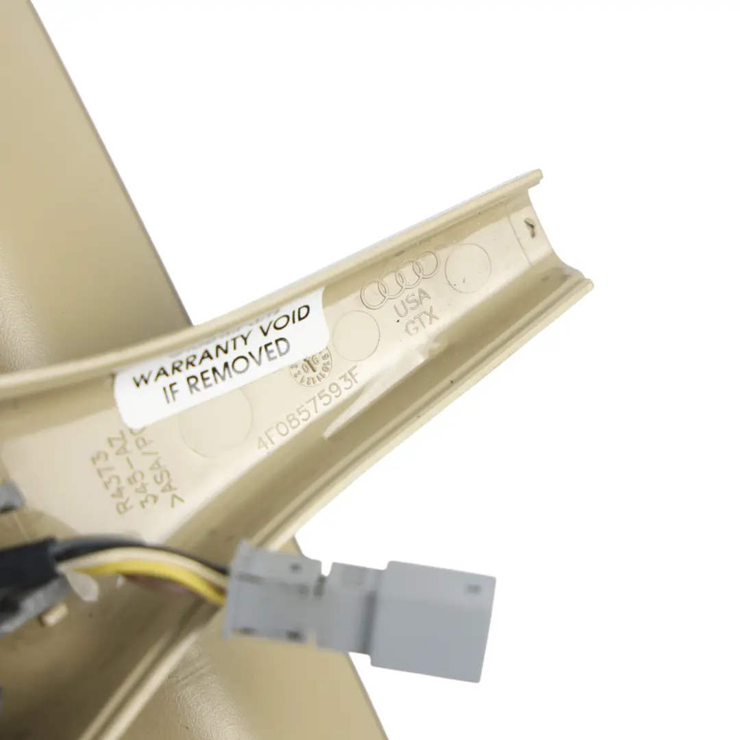 Audi A3 8P A4 B7 Specchio Retrovisore Interno Antiabbagliante Beige - SKU 4F0857511E-3 - Numero di parte 4F0857511E