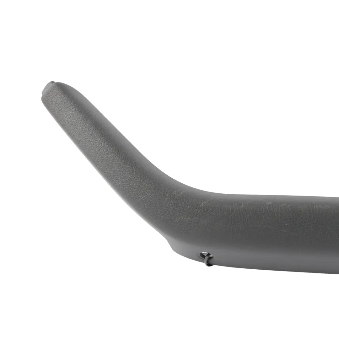Audi A6 C6 Rear Door Right O/S Pull Handle Trim Armrest Leather Black - SKU 4F0867374A-1 - Part number 4F0867374A