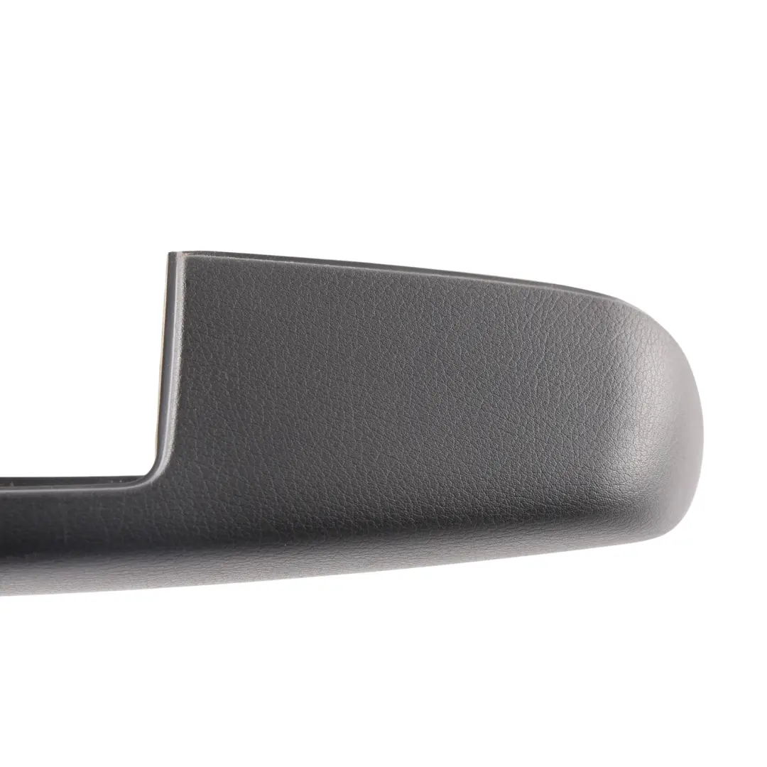 Audi A6 C6 Rear Door Right O/S Pull Handle Trim Armrest Leather Black - SKU 4F0867374A-1 - Part number 4F0867374A