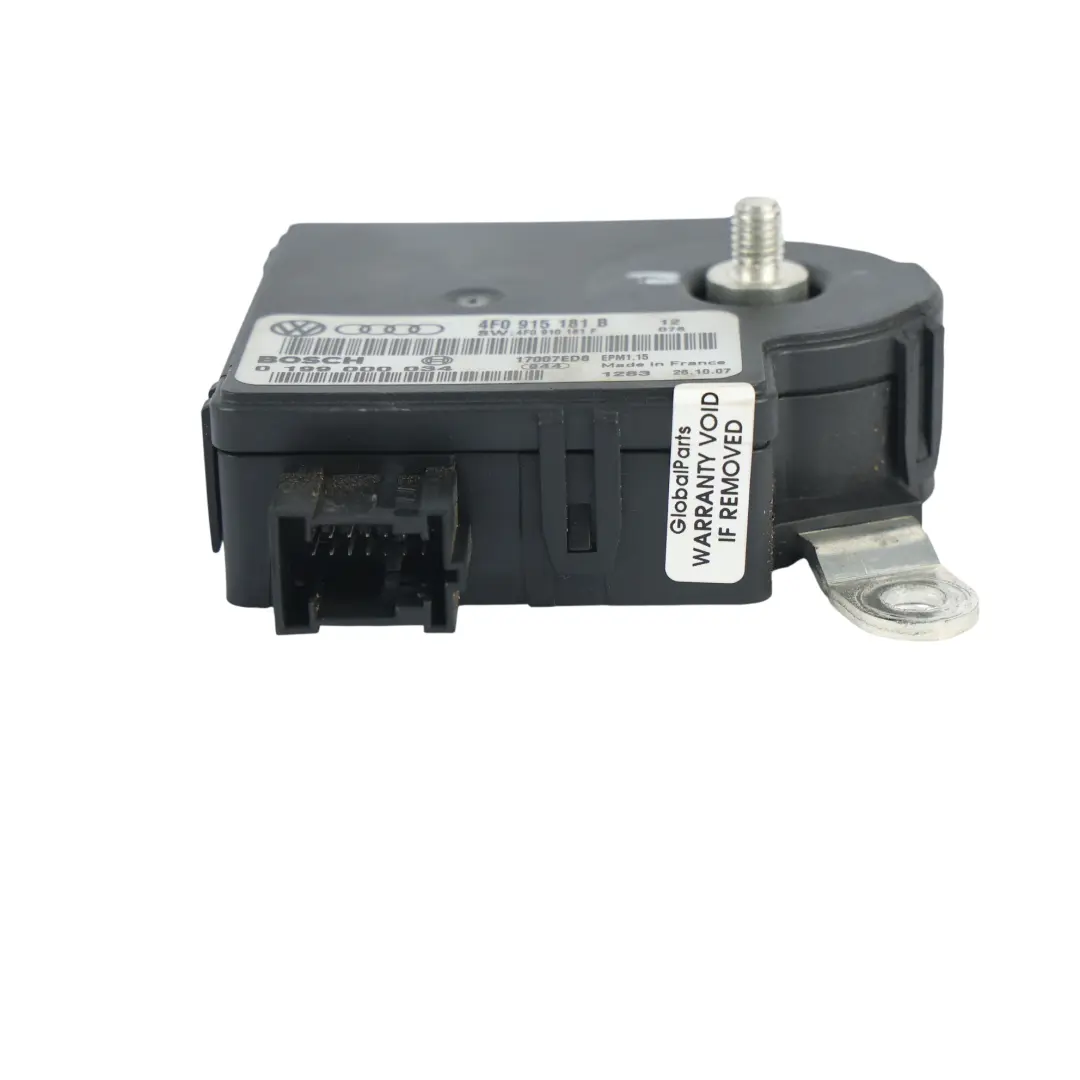 Audi A6 C6 Module Surveillance Batterie Calculateur - SKU 4F0915181B-1 - Numéro de pièce 4F0915181B