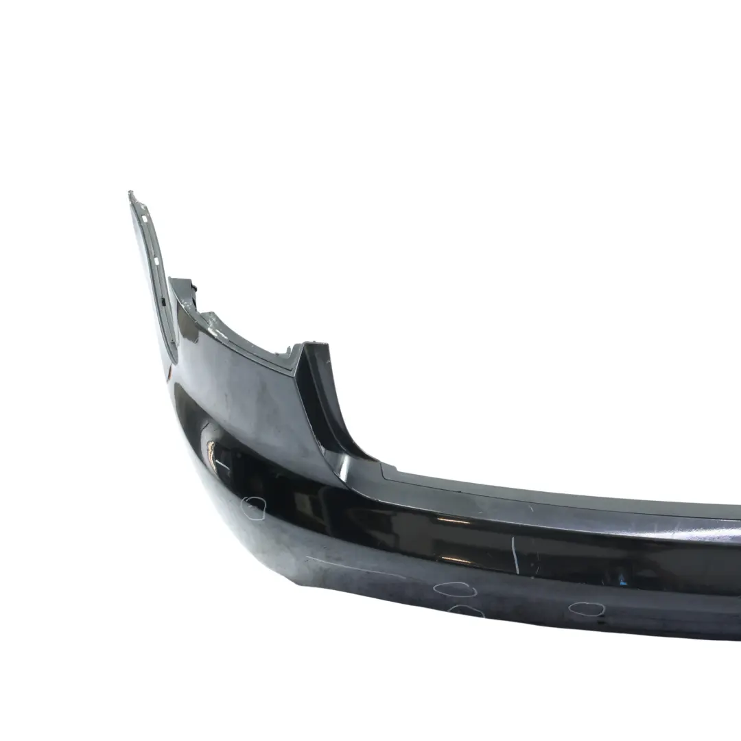 Audi A6 C6 Avant Rear Bumper Cover PDC Brilliant Black Metallic - Y9B - SKU 4F9807303-BBL - Part number 4F9807303
