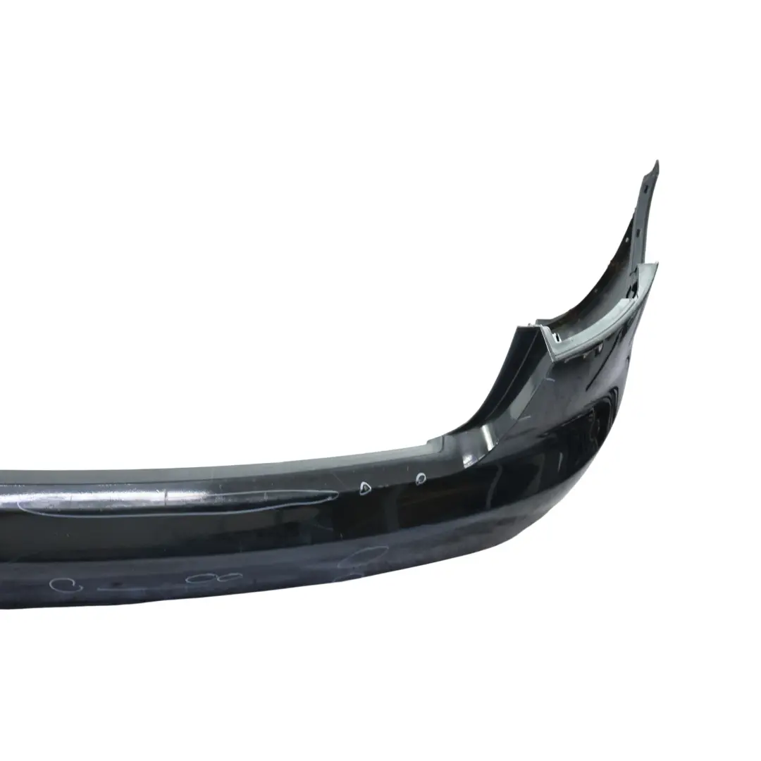 Audi A6 C6 Avant Rear Bumper Cover PDC Brilliant Black Metallic - Y9B - SKU 4F9807303-BBL - Part number 4F9807303