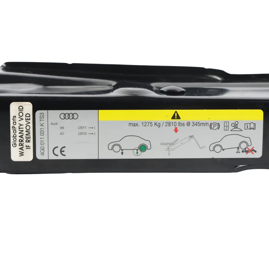 Audi A6 C7 Gato Elevador Tijera Rueda Repuesto Herramienta Coche - SKU 4G0011031K - Número de pieza 4G0011031K
