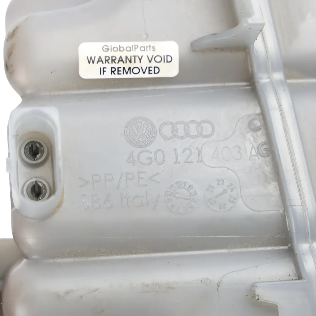 Kühlmittel Ausgleichsbehälter für Audi A6 C7 A8 D4 mit Teilenummer 4G0121403AG Audi A6 C7 A8 D4 Kühlmittel Ausgleichsbehälter - SKU 4G0121403AG - Teilenummer 4G0121403AG