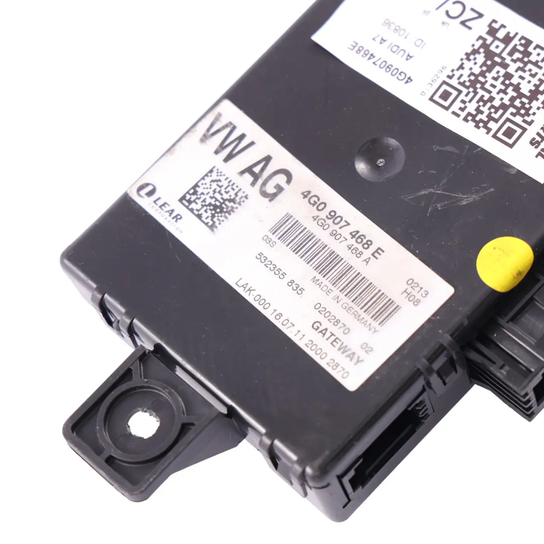 4G8 Gateway Control Module Unit Diagnosis Interface Data Unit to Audi A7 with Part number 4G0907468E Audi A7 4G8 Gateway Control Module Unit Diagnosis Interface Data Unit - SKU 4G0907468E - Part number 4G0907468E