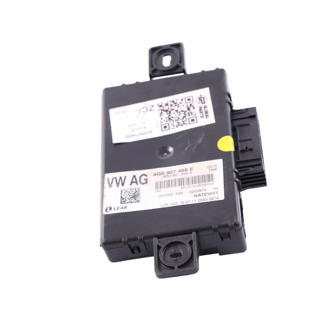 Audi A7 4G8 Gateway Control Module Unit Diagnosis Interface Data Unit - SKU 4G0907468E - Part number 4G0907468E