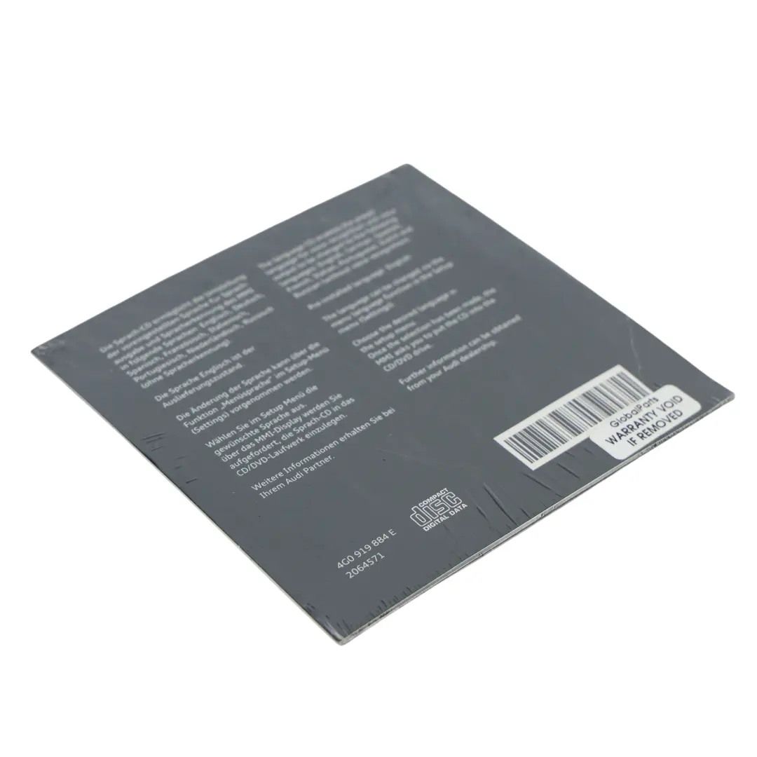 MMI Cubierta Disco CD Navegación Idioma Radio para Audi A4 B8 A6 C7 con número de pieza 4G0919884 Audi A4 B8 A6 C7 MMI Cubierta Disco CD Navegación Idioma Radio - SKU 4G0919884 - Número de pieza 4G0919884