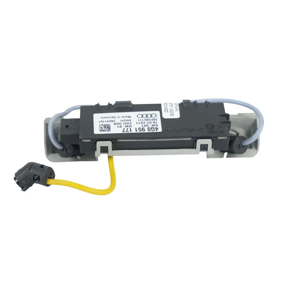 Audi A6 C7 A7 4G Alarm Movement Detector Roof Headliner - SKU 4G0951177-1 - Part number 4G0951177