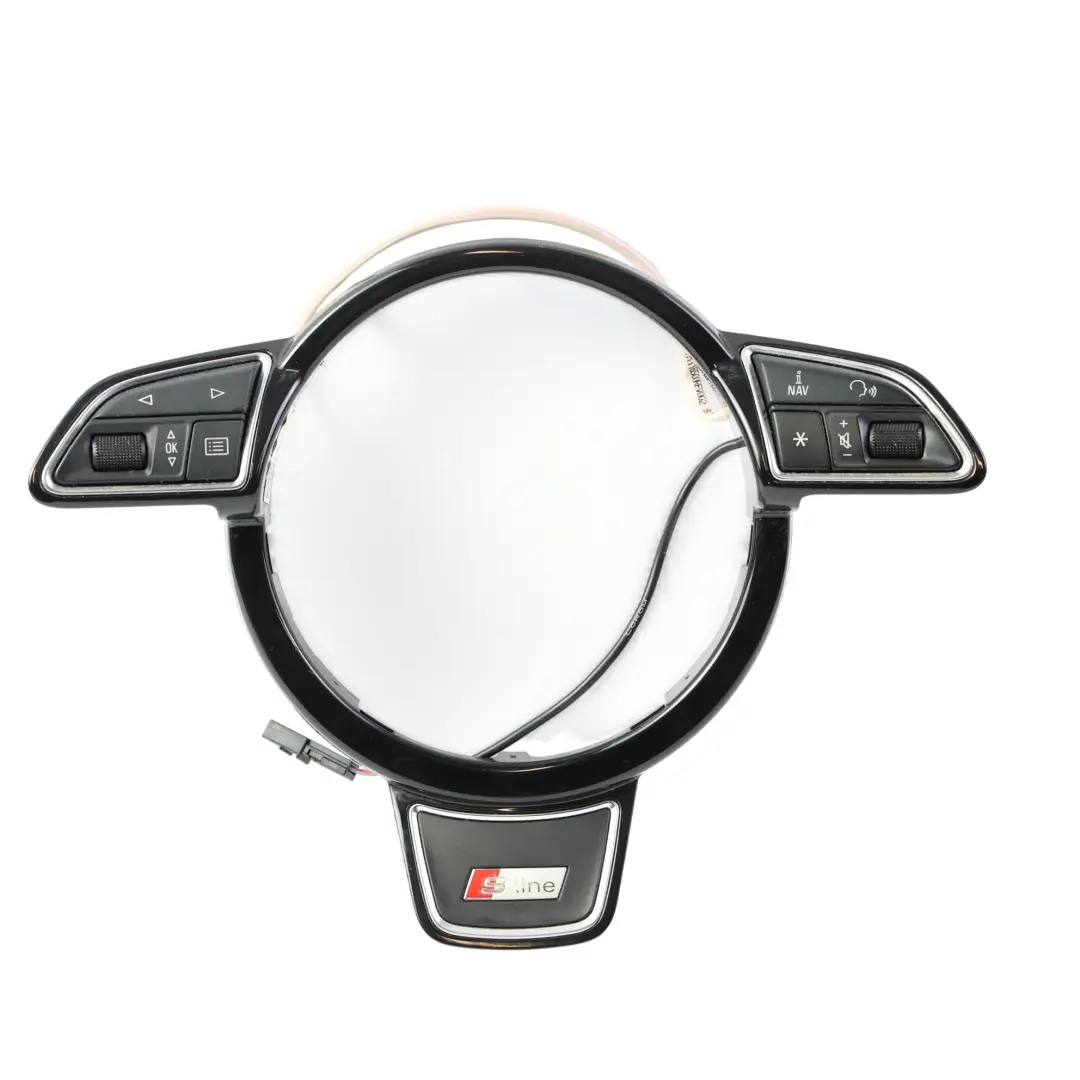 Audi A1 8X Lenkrad Multifunktion Bedienschalter Blende S-LINE - SKU 4G0951523C-3 - Teilenummer 4G0951523C