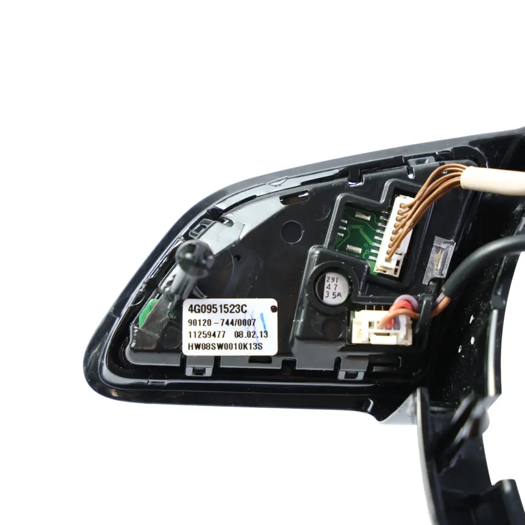Audi A1 8X Volante Multifunzione Interruttore Comando Cornice S-LINE - SKU 4G0951523C-3 - Numero di parte 4G0951523C