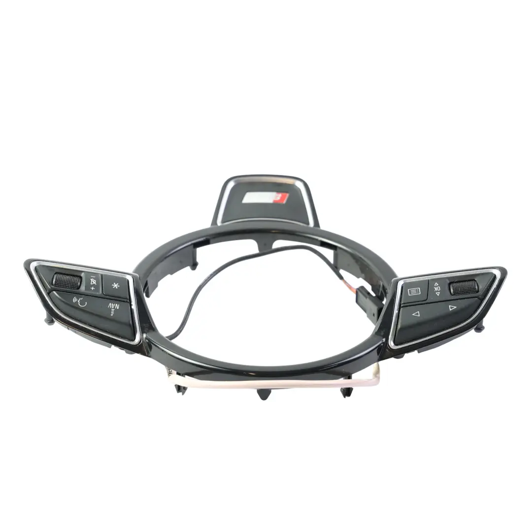 Audi A1 8X Steering Wheel Multifunction Control Switch Trim S-LINE - SKU 4G0951523C-3 - Part number 4G0951523C