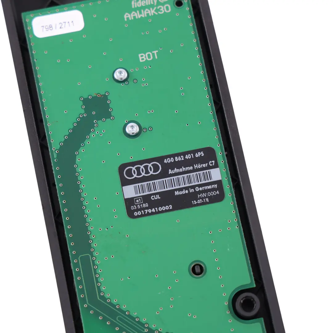 4G8 Panel Stacji Dokującej Telefonu Taca Podstawa Płyta do Audi A7 o numerze 4G0971178 Audi A7 4G8 Panel Stacji Dokującej Telefonu Taca Podstawa Płyta - SKU 4G0971178 - Numer Części 4G0971178
