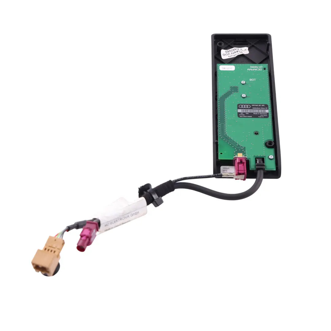 4G8 Telefonhalter Ablage Halterung Basis für Audi A7 mit Teilenummer 4G0971178 Audi A7 4G8 Telefonhalter Ablage Halterung Basis - SKU 4G0971178 - Teilenummer 4G0971178