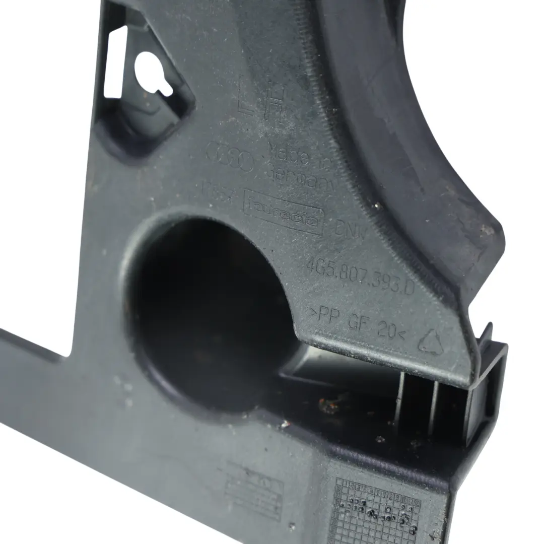 Soporte Guía Parachoques Trasero Izquierdo para Audi A6 C7 con número de pieza 4G5807393D Audi A6 C7 Soporte Guía Parachoques Trasero Izquierdo - SKU 4G5807393D - Número de pieza 4G5807393D