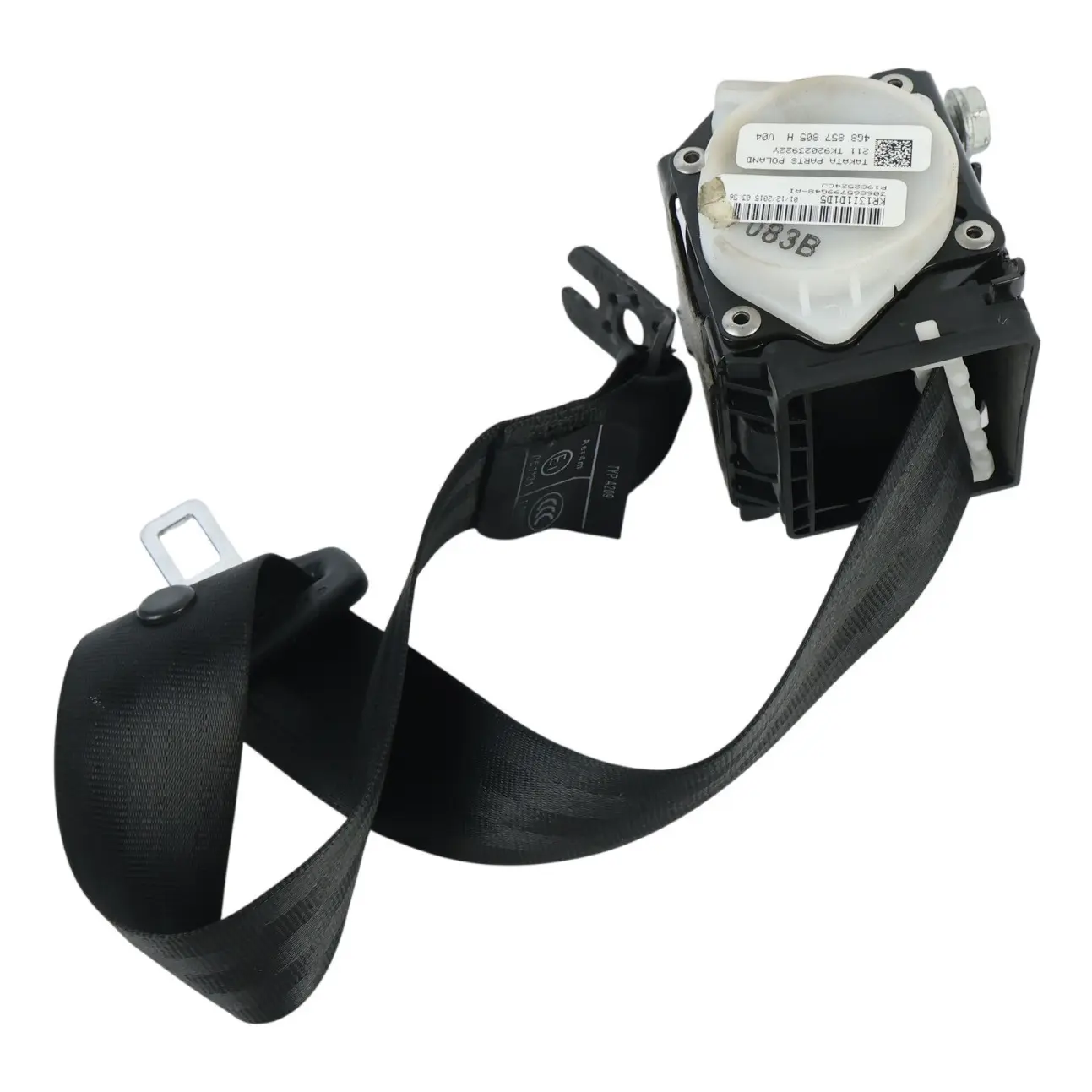 Audi A6 C7 Rear Seat Seat Belt Restraint Left N/S 4G8857805H