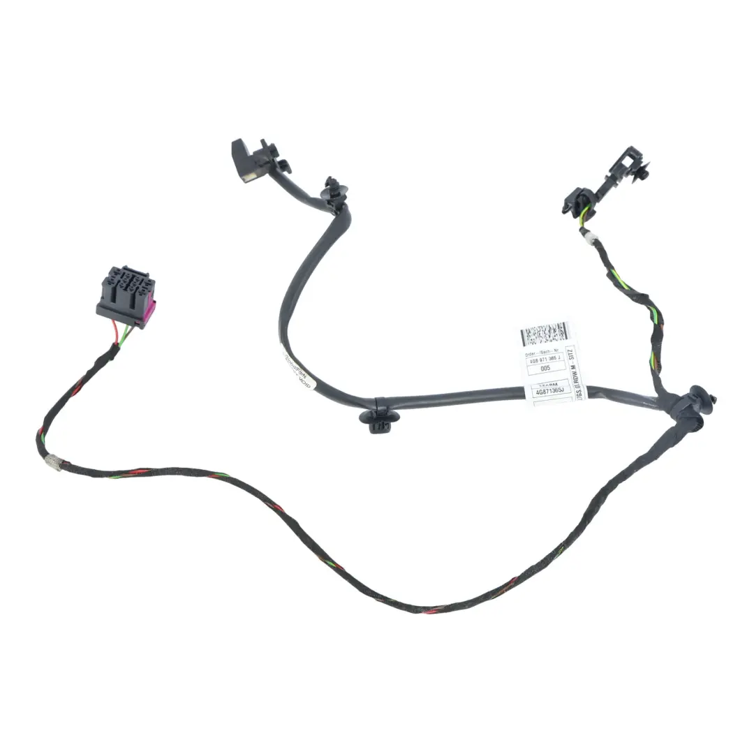 Mazo Cables Cinturón Sistema Aviso Izquierdo Derecho para Audi A6 C7 con número de pieza 4G8971365J Audi A6 C7 Mazo Cables Cinturón Sistema Aviso Izquierdo Derecho - SKU 4G8971365J - Número de pieza 4G8971365J