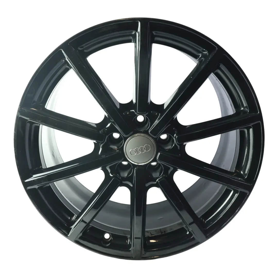 Audi A6 C7 Allroad Alloy Wheel Rim Black 19" 8,5J ET:43 S-Line - SKU 4G9601025J-1 - Part number 4G9601025J