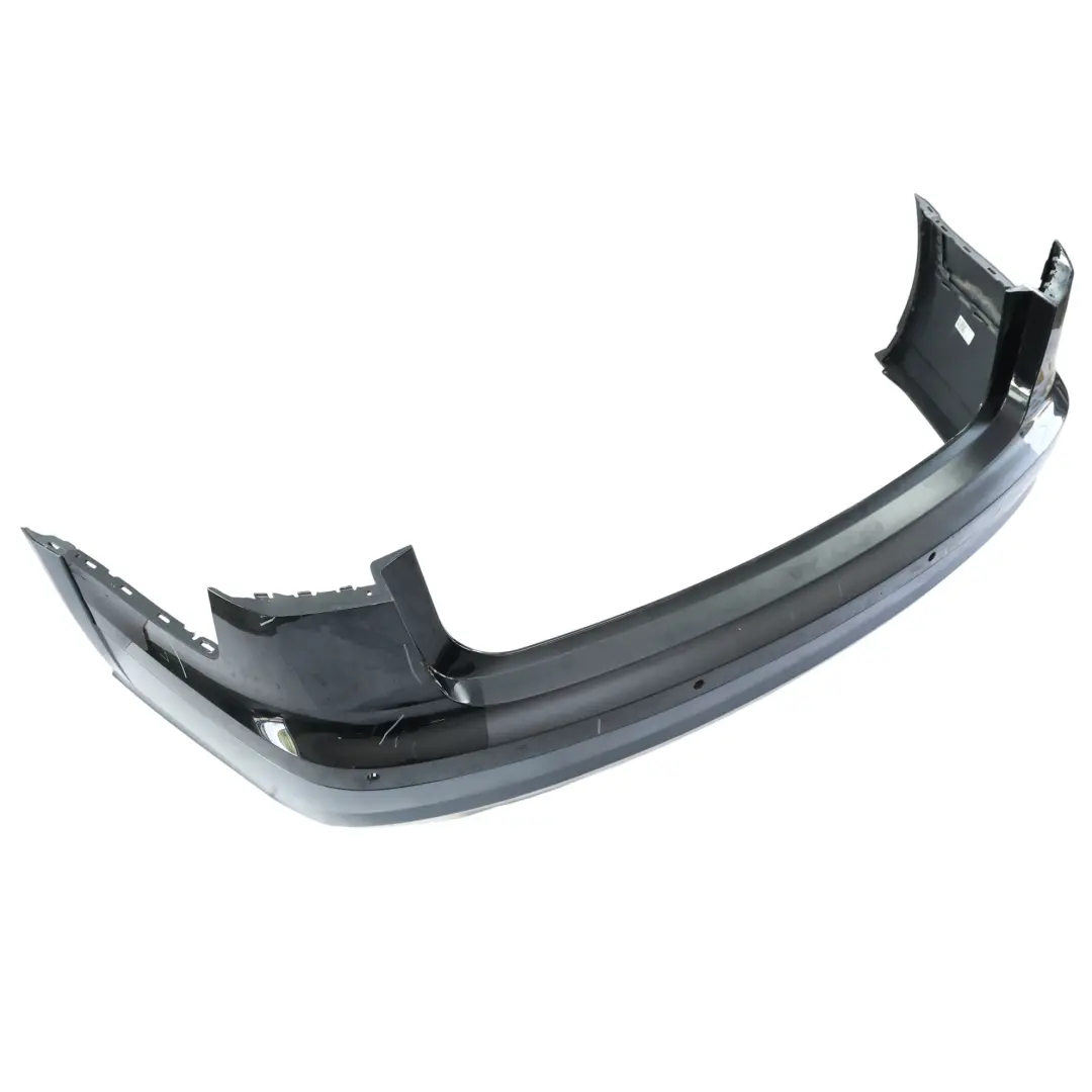 Audi A6 C7 Avant Rear Bumper Trim Panel Covering Mythical Black Metallic - Y9T - SKU 4G9807067T-MYB - Part number 4G9807067T