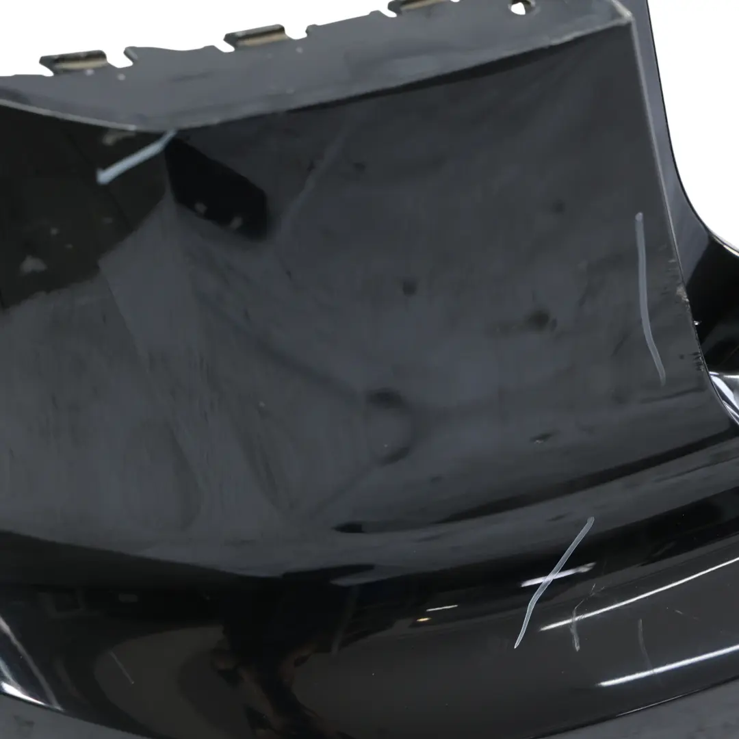 Audi A6 C7 Avant Rear Bumper Trim Panel Covering Mythical Black Metallic - Y9T - SKU 4G9807067T-MYB - Part number 4G9807067T