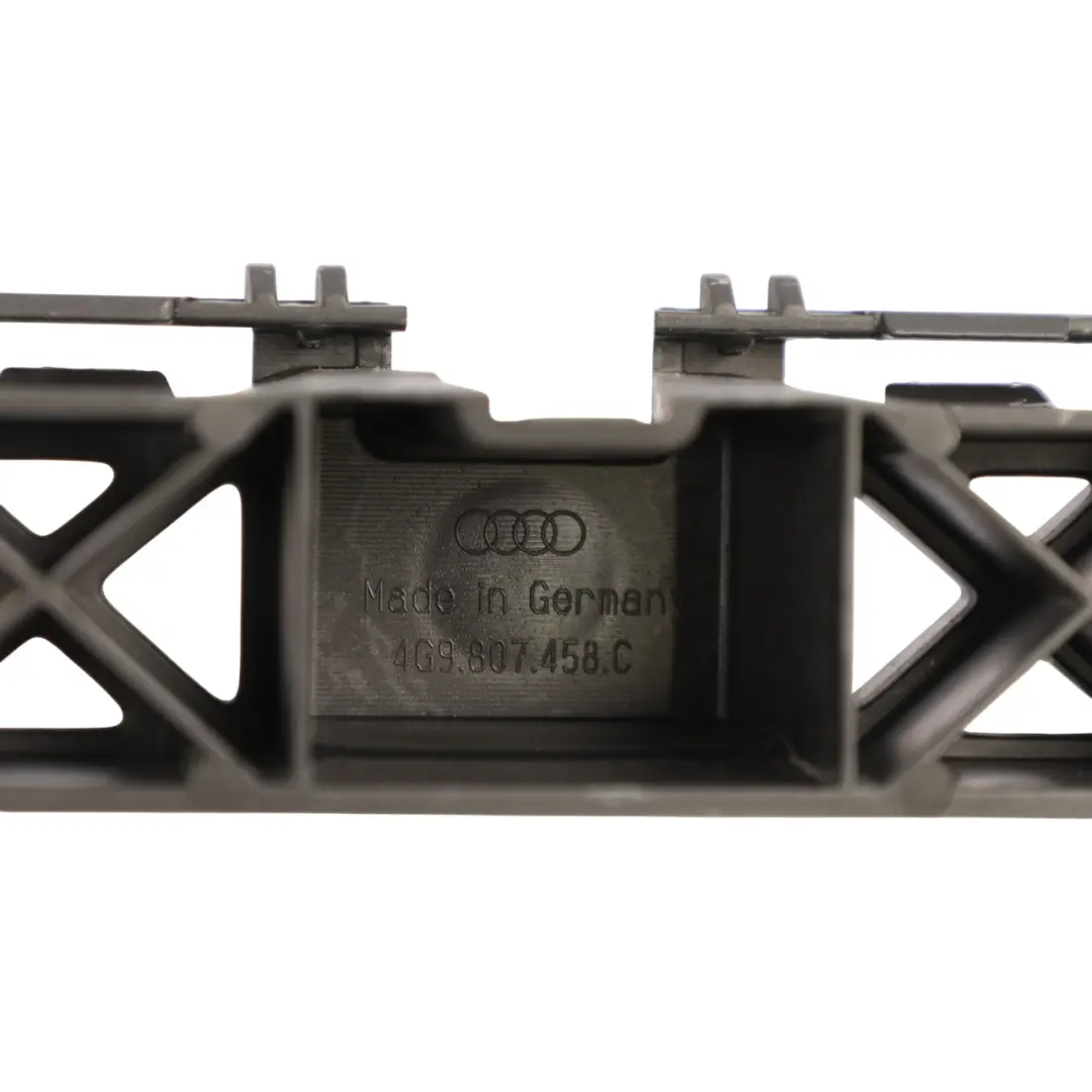 Bumper Centre Mount Support Bracket to Audi A6 C7 Rear with Part number 4G9807458C Audi A6 C7 Rear Bumper Centre Mount Support Bracket - SKU 4G9807458C - Part number 4G9807458C