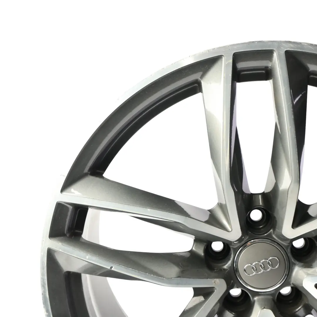 Audi A7 C7 4G A8 4H Jante En Alliage 20" 9J ET:37 Rayons En Étoile - SKU 4H0601025BS-GY1 - Numéro de pièce 4H0601025BS