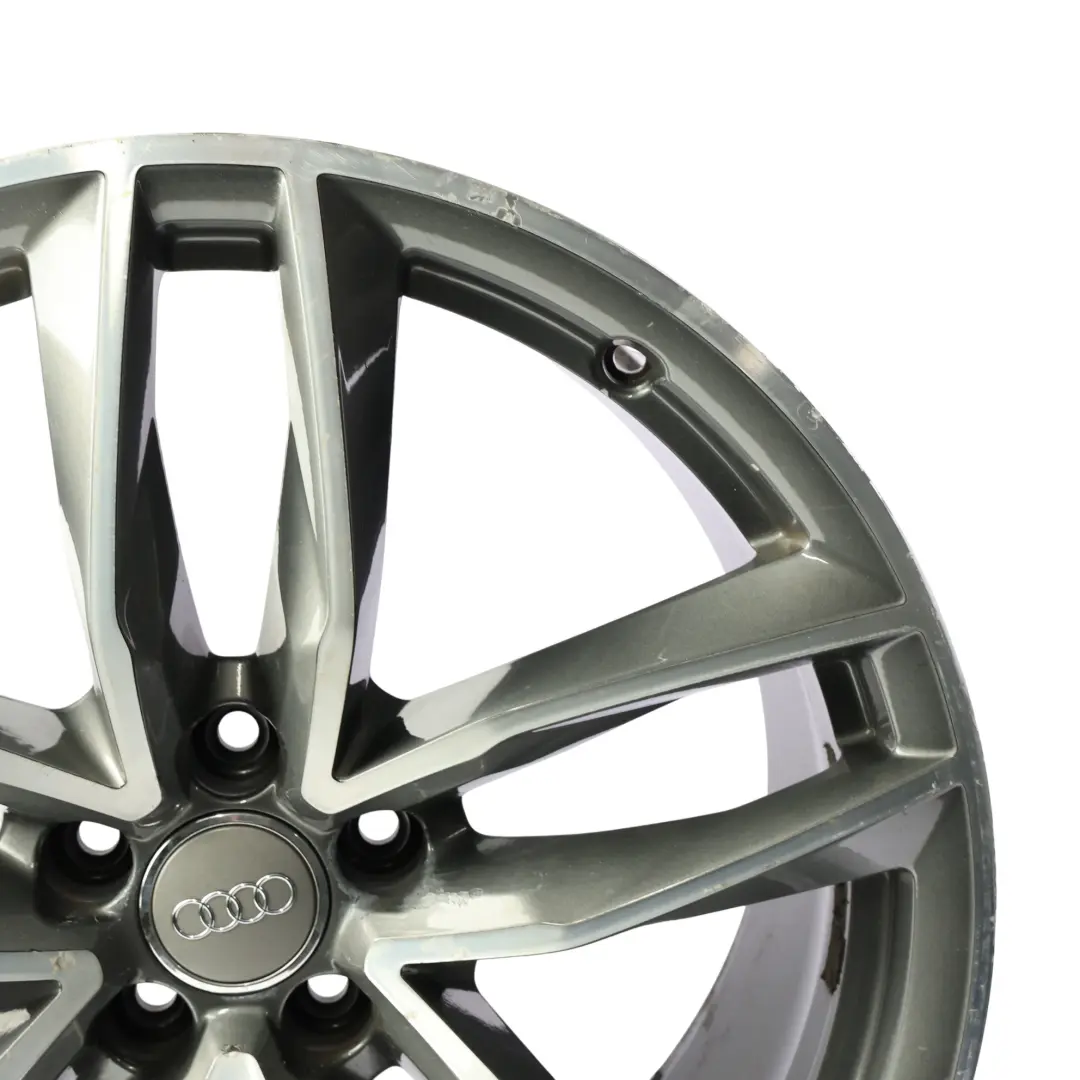 Audi A7 C7 4G A8 4H Jante En Alliage 20" 9J ET:37 Rayons En Étoile - SKU 4H0601025BS-GY1 - Numéro de pièce 4H0601025BS
