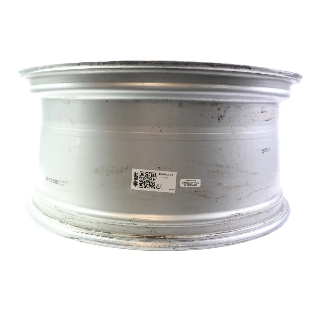 Alloy Rim 20" 9J ET:37 10 Spoke to Audi A8 S8 4H Silver Wheel with Part number 4H0601025N Audi A8 S8 4H Silver Wheel Alloy Rim 20" 9J ET:37 10 Spoke - SKU 4H0601025N-1 - Part number 4H0601025N