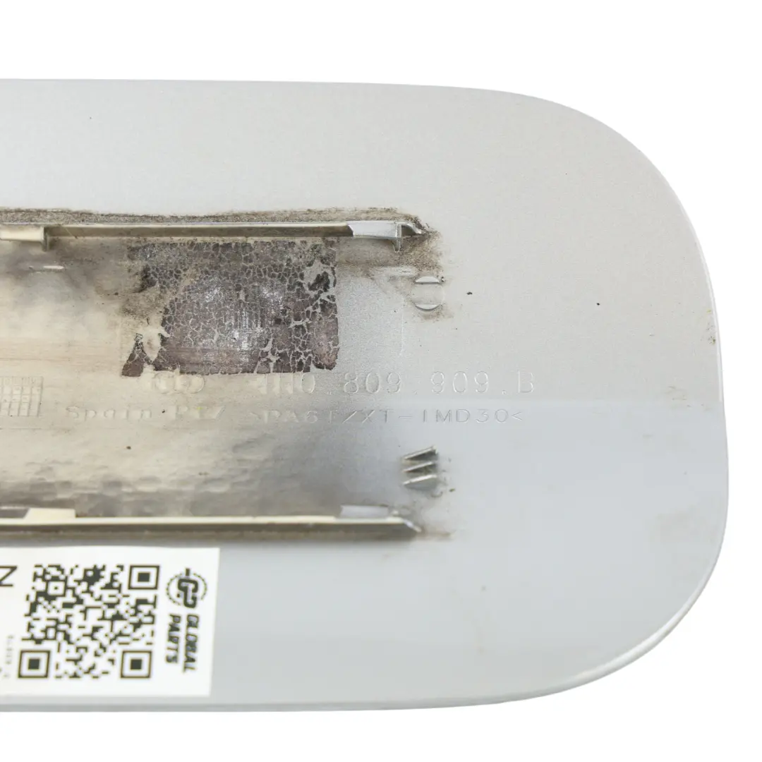 Filler Flap Tank Cap Cover Ice Silver Metallic - X7W to Audi A8 D4 Fuel with Part number 4H0809909B Audi A8 D4 Fuel Filler Flap Tank Cap Cover Ice Silver Metallic - X7W - SKU 4H0809909B-ICS - Part number 4H0809909B