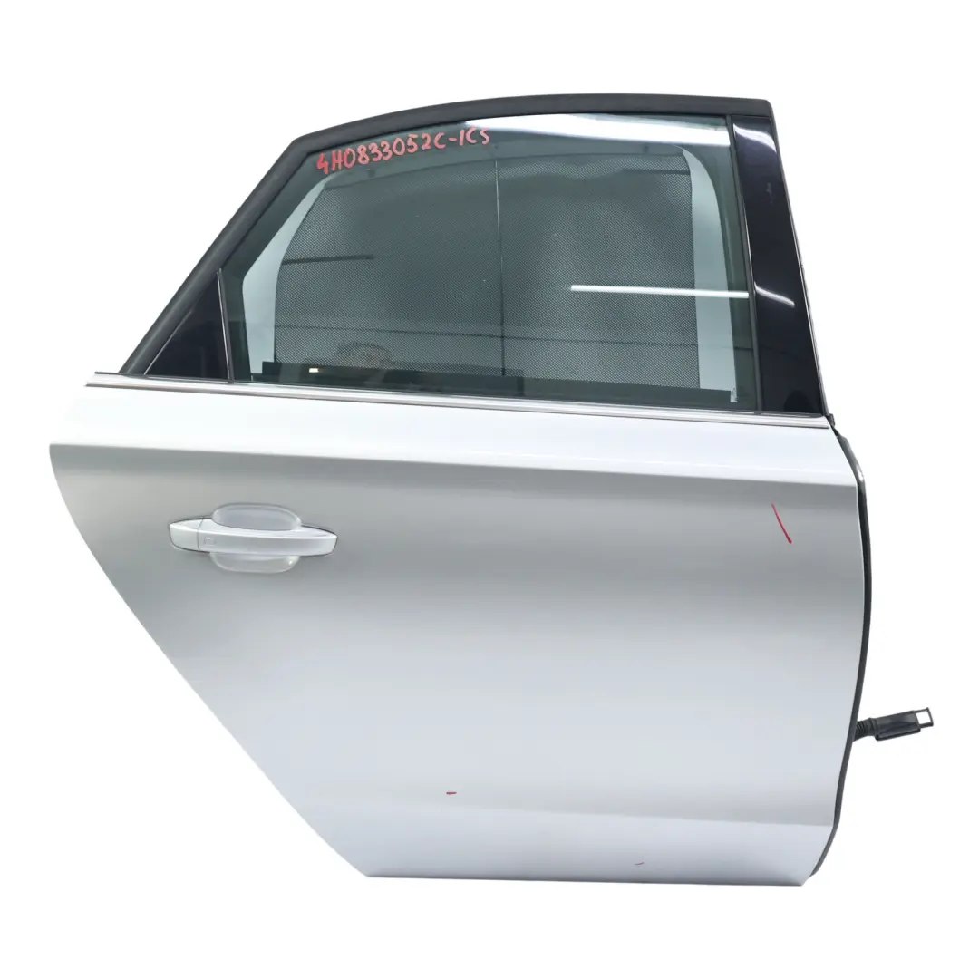 Audi A8 D4 Tür Hinten Rechts Eissilber Metallic X7W - SKU 4H0833052C-ICS - Teilenummer 4H0833052C
