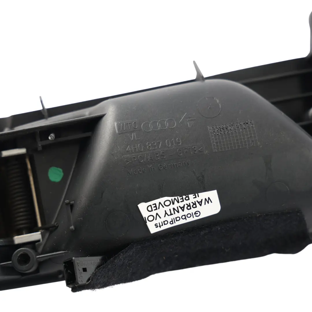 Audi A8 D4 Front Door Interior Handle Release Pull Strip Left N/S - SKU 4H0867067E-1 - Part number 4H0867067E