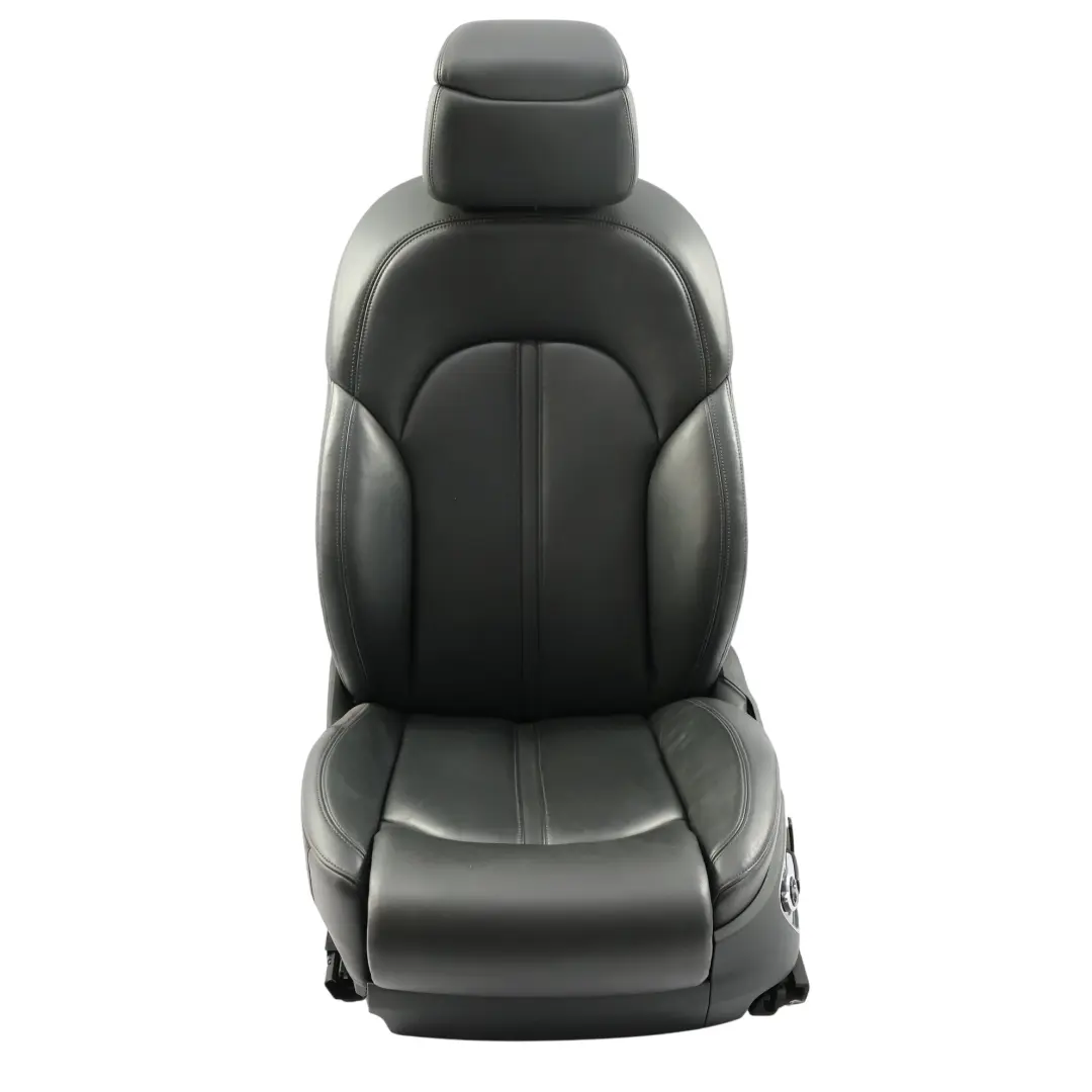 Front Seat Memory Heated Left N/S Leather Valcona Black to Audi A8 D4 4H Comfort with Part number 4H0881805C Audi A8 D4 4H Comfort Front Seat Memory Heated Left N/S Leather Valcona Black - SKU RHD-4H0881805C-2 - Part number 4H0881805C