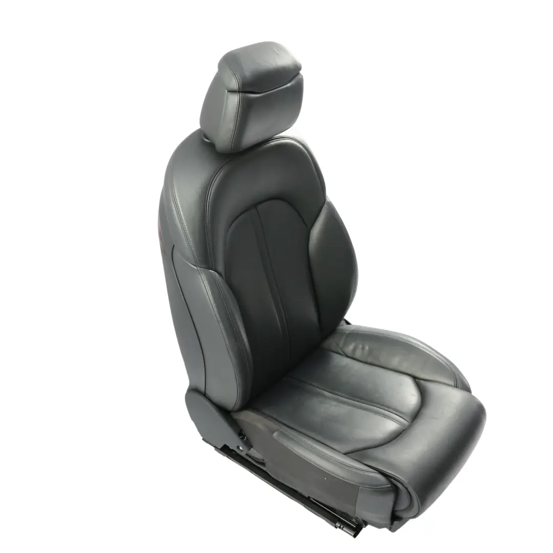 Audi A8 D4 4H Comfort Front Seat Memory Heated Left N/S Leather Valcona Black - SKU RHD-4H0881805C-2 - Part number 4H0881805C