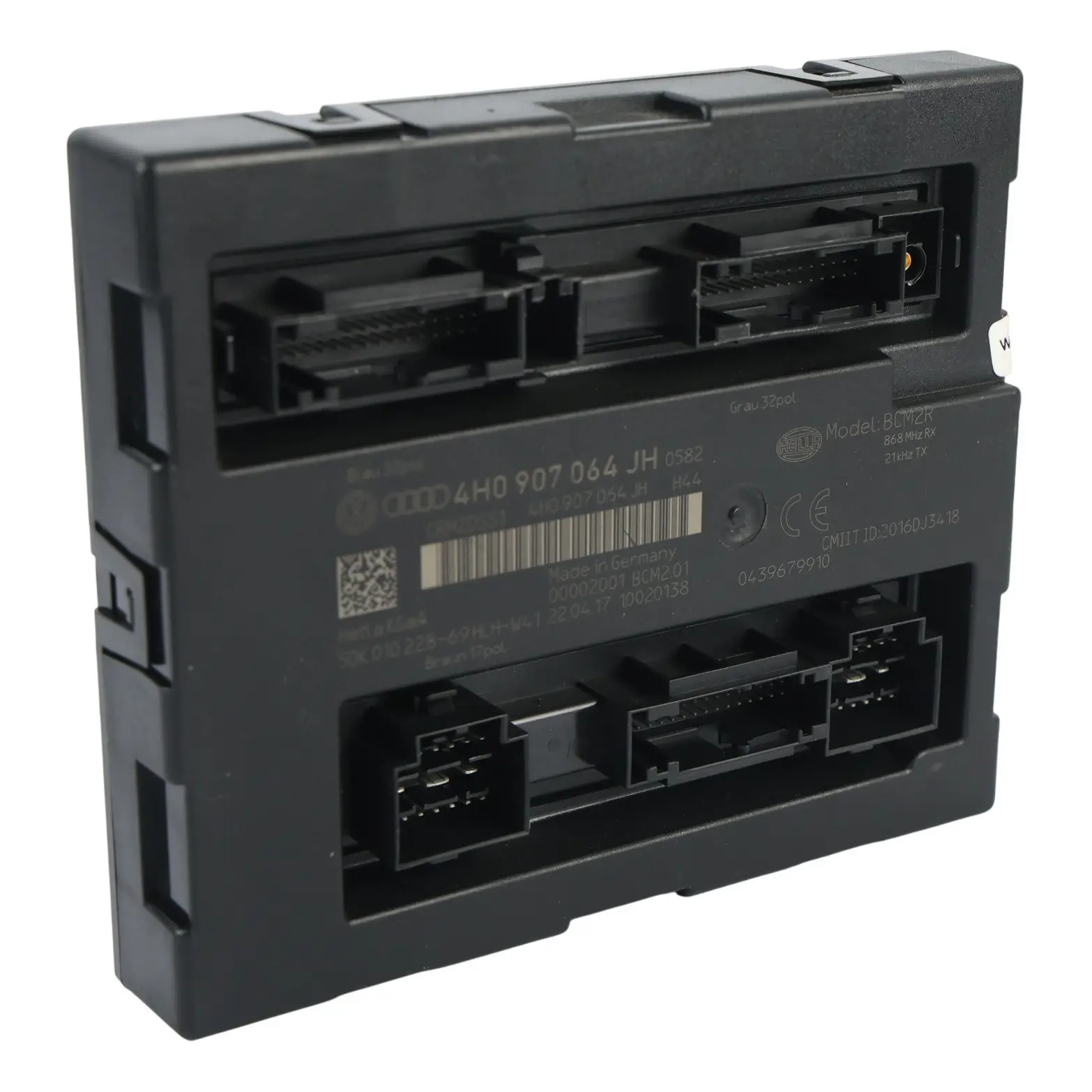 Volkswagen Touareg 7P BCM Body Comfort Convenience Module Unit ECU 4H0907064JH